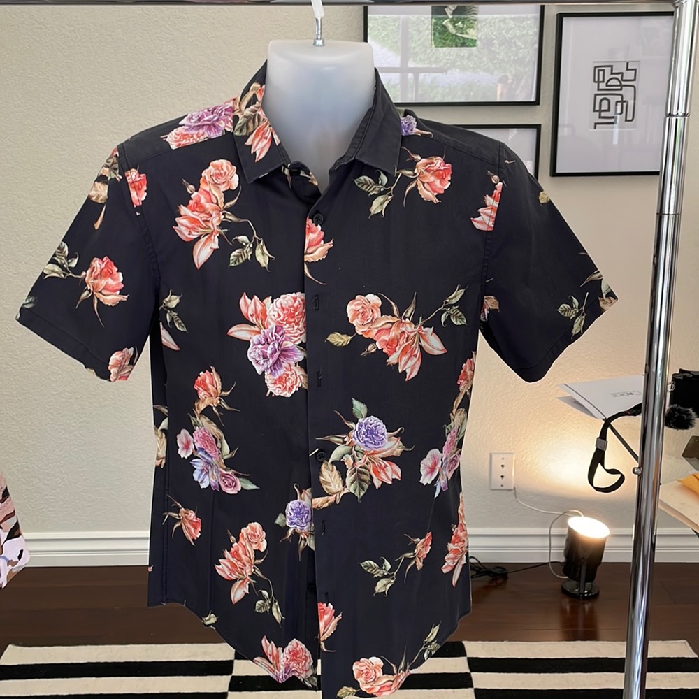 ASOS men’s floral shirt in medium slim fit